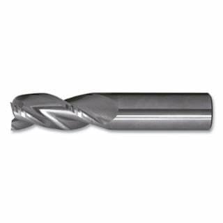 Cleveland C72421 CEM-AM3 Imperial Regular Corner Radius End Mill, 3/4 in Dia Cutter, 1/8 in Corner Radius, 1-5/8 in Length of Cut, 3 Flutes, 3/4 in Dia Shank, 4 in OAL, Bright (Each)