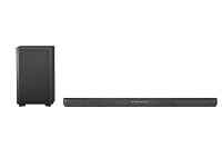 Philips TAB6200 2.1 Channel Soundbar with Wireless Subwoofer - Bluetooth, HDMI eARC, Dolby Atmos, DTS Virtual:X, 240W Max Power, Black