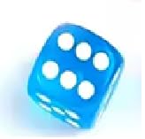 Regy Six Sided 16mm Transparent Dice Die for DND, MTG, RPG, Tenzi, Yahtze, Bunco, Table Borad Games, Math Teaching (6 Multicolour Dice Set) Pack of 36pcs 3