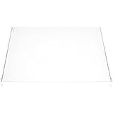 FRCOLOR Transparente Acryl Tastaturhülle Abwaschbar für Computer Tastaturen im Büro und Hause