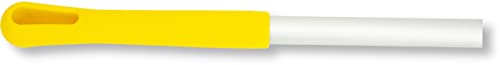 Image of SPARTA 40246EC04 Aluminum Broom Handle, Mop Handle, Replacement Handle with Acme Threaded Tip for Commercial Cleaning, 30 Inches, Yellow, (Pack of 12)