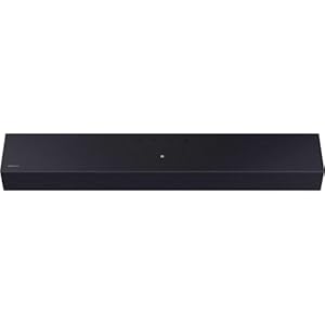 SAMSUNG HW-B400F/ZF Sound Bar, 2.0ch Woofer Integaod, Game Mode, Bluetooth Multiple Connection, Black