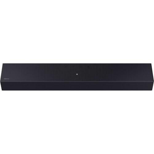 Samsung Barre de Son HW-B400F/ZF, 2.0ch woofer integraod, Mode de Jeu, Connexion Multiple Bluetooth, Couleur Noire