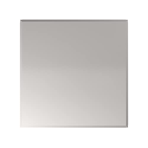 Image of Howard Elliott Collection Mirrored Finish Silver Cube Table Centerpiece, Showpeice Coffee Table, Home Decor Accessories Furniture for Bedroom, Livingroom, 16 x 16 x 16 Inch