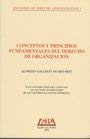 Portada de Conceptos y Principios Fundamentales del Derecho de Organizacion