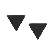 Tranding Black triangle Shaped magnet Press Non-Piercing And Magnetic Style Clip On ud For Men And Women girls boys UNISEX-image-46