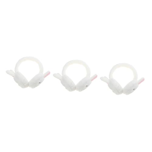 Auriculares de invierno para niños orejeras de felpa cálidas