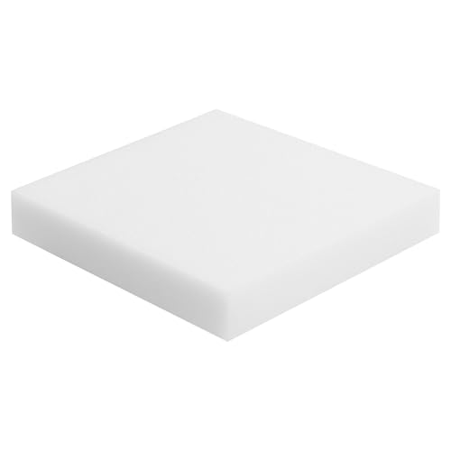 FOAMYFOAM High Density 5 inch Thick, 24 inch Wide, 24 inch Long Upholstery Foam, Cushion Replacement