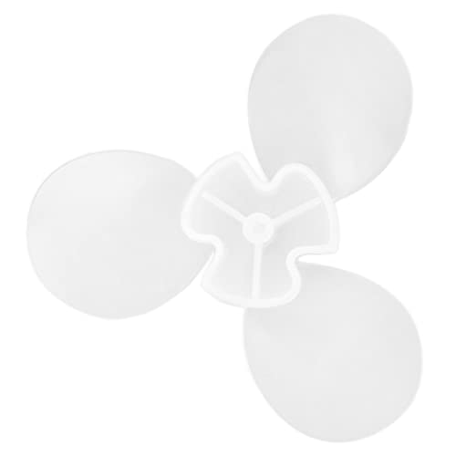 Hyuduo 10 Piezas de Hélice de Barco RC, Hojas de Ventilador de Hélice de Eje ABS con Diámetro de 65 Mm y Apertura de 2 Mm, para Mini Ventiladores, Juguete Eléctrico, Juguete
