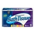 Ultra Premium Soft and Strong Bath Tissue, 2-Ply Large Roll Toilet Paper, 235 sheets, 45 rolls