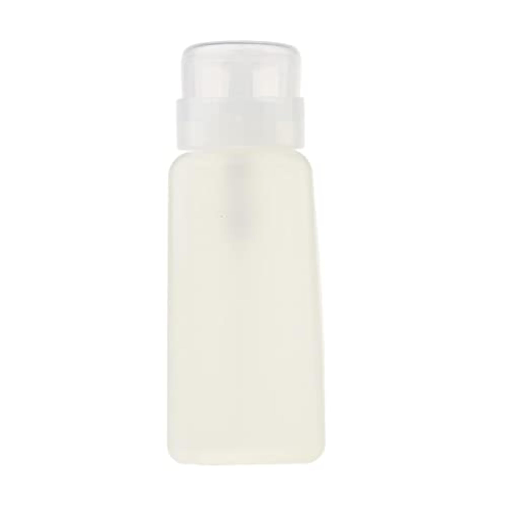 5x250ml Nail Art Tips Empty Dispenser Nail Remover Pump Bottle Clear Pump Head