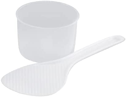 Trendi® Electric Rice Cooker Non-Stick Removable Bowl, Cooks 4 cups, Measuring Cup and Spatula, Keep Warm Function, 350W (0.8L) - Image 9