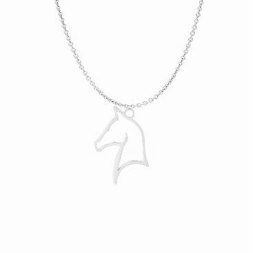 Juego de joyas caballo el regalo ideal de acero inoxidable 5