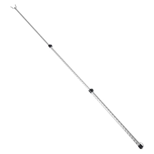NIYANGLE Tendedero Retráctil de Aluminio para Balcón, Barra Ajustable para Secar Ropa, Perchero Práctico y Resistente, Poste Extendible para Colgar Prendas en Hogar, Ahorro de Espacio