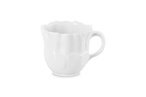 Image of Le Creuset Stoneware Petal Mug, 11 oz., White
