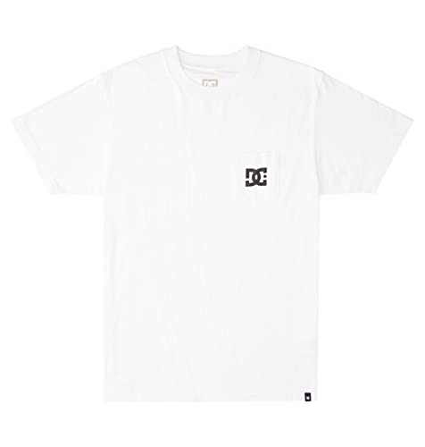 DC Shoes Young Mens Star For T-Shirt, Bright White, S EU