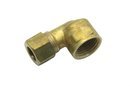 LTWFITTING 3/8-Inch OD x 1/2-Inch Female NPT 90 Degree Compression Elbow,Brass Compression Fitting(Pack of 5)