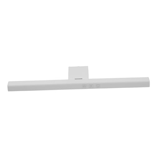 VILLCASE Lámpara Colgante De Pantalla De Computadora Luz De La Computadora Accesorios De Mesa De Oficina Lámpara Juego Luz Para Leer Accesorios De Escritorio Para Juegos Abdominales Blanco