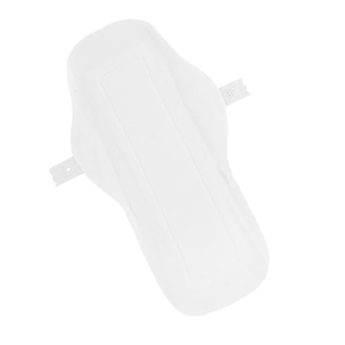 IWOWHERO 2pcs Washable Sanitary Pads for Women Reusable Cotton Panty Liners Waterproof Layer Organic Undyed Pure Cotton