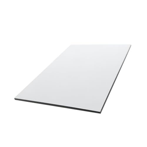 Alu-Verbundplatten Aluverbundplatte Weiss 3mm stark ALU Verbundplatte aus Aluminium und Kunststoff PE Kern (2000x500mm)
