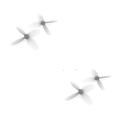 Hélices 3 pouces à 4 pales en polycarbonate DT76mm pour drone FPV (2 paires)