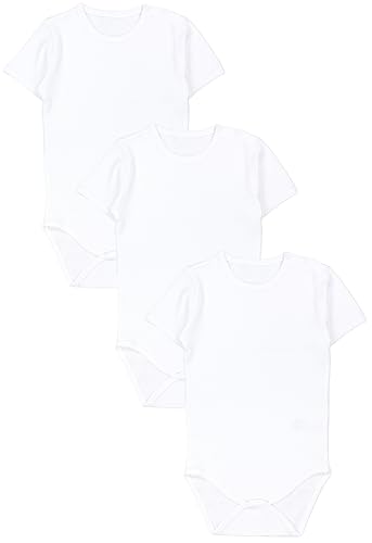 TupTam Baby Body Kurzarm – 3er Set aus 100% Baumwolle bis...
