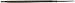 Stanley 22-312 Single Cut Extra Slim Taper File, 6-Inch