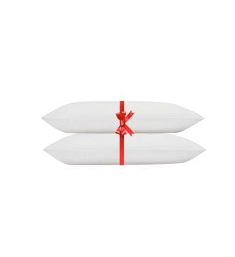 RejuveNite American Talalay Latex Medium Support High Profile Bed Pillow for Sleeping with Luxurious 100% Cotton Sateen, 400TC Cover, Queen Dual Pack – Made in USA