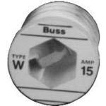Fuse Plug Fast Acting 1A 125V Threaded Socket Plug 30.18 X 34.93mm Box, ( Pack of 5 ) - W-1