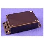Caja ABS con brida inferior 5.9x1.8x3.2 pulg Negro miniatura 1