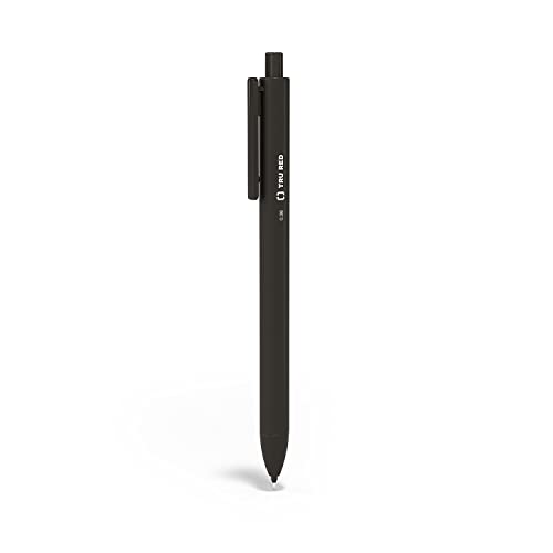TRU RED Staples Retractable Quick Dry Gel Pen, Extra Fine Point, 0.38mm, Black, 15/Carton (TR56951VS)