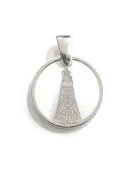 Médaille Vierge de Lorette argent sterling nacre pendentif religieux sans gemme