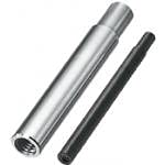 One End Stepped, One End Tapped Precision Hollow Linear Shaft 20mmX277mm 1pc