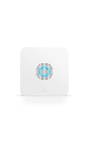 Ring Alarm Base Station (2nd Gen) — 104 dB Siren, Built-in Backup Battery, Connects to Ring Alarm Sensors and Keypad, sold separately