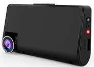 Onn Dual Dash Cam With Ultra-Wide Angle Lens, 3'' Lcd Screen, Front 1080P Wide Angle Camera With 16Gb Sd Card, Supports 128Gb Max, Built In G-Sensor (Renewed), Black #TOP5