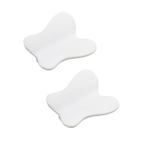 Toddmomy 2 piezas Tiradores Infantiles de Puerta Forma de de Color Blanco Tirador para Armarios Fácil Instalación Diseño Duradero y Decorativo para Habitación