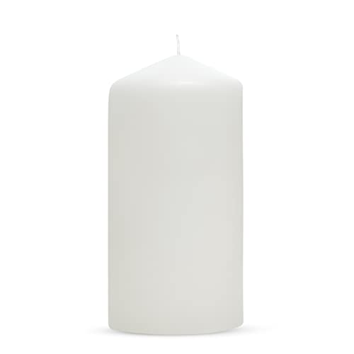 75 Hours Church Candles Long Burning Non Drip Unscented Christmas Candle Large Pillar Candle Clean Smokeless Burning | Ivory (Pack of 1)