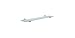 Home 24" Bathroom Shelf Finish: Brushed Chrome
