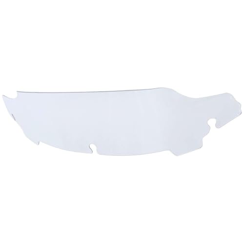 Carénage De Pare-Brise Moto Déviateur de Vent 5 Pouces Réduction Turbulences