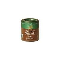 Simply Organic Chili Powder, Certified Organic| 0.6 oz | Pack of 12