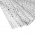 Eyebrow Ruler Stencils, Transparent Mapping Stickers for Microblading Henna, Brow Extensions - Image 3
