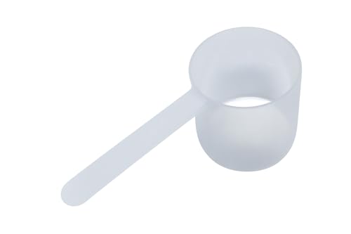 70 mL (2.37 Oz. | 4.73 Tbsp) Long Handle Scoop for Coffee, Protein Powder, Pet Food, Spices, Grains, Dry Goods – Food-Grade BPA-Free Plastic Measuring Spoon (Pack of 1)