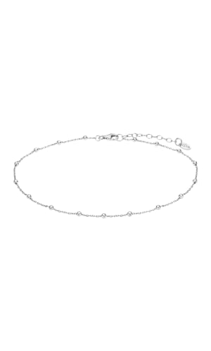 Tobillera de mujer plata 925 LOTUS SILVER para lucir este verano