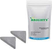 Image of Brighty Brightify Black Slate Cubes Chalk 900g Pack | Barfi-Shaped Shale Stone Pieces for Writing, Drawing, Craft, Labeling, Educational Boards & Decorative Use (15 Pieces)