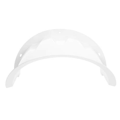 Cubierta para cámara exterior blanca de plástico Mikinona con protector solar