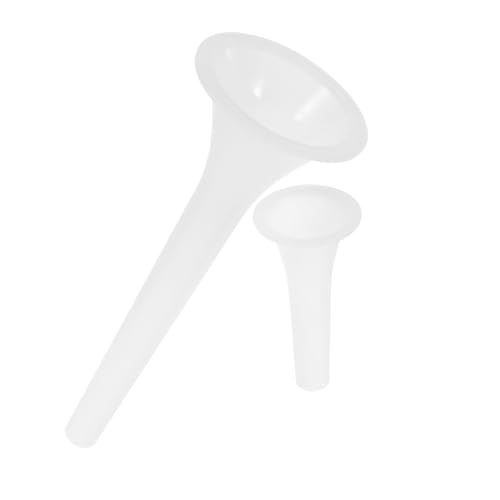 OFFSCH 2Pcs Sausage Funnel Plastic Sausage Stuffer for Home Sausage Making Manual Stuffing Tool for DIY Sausages Easy to Clean and Operate Present for Cooking Enthusiasts