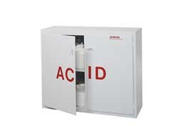 SciMatCo SC5040 Polypropylene Acid Storage Cabinet, 75 X 2.5 L bottle capacity