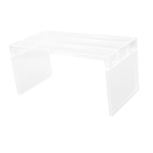 UKCOCO Organizador Frigorífico Transparente Desmontable Estante Divisor Acrílico para Congelador y Cocina Separador Apilable para Botellas Condimentos y Alimentos Pequeños