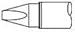 Metcal SFV-CH20 TIP, Soldering, Chisel, 2MM
