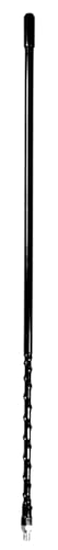 Procomm JBC400-BX 4 in. 0.38 x 24 in. Thread Fiberglass CB Antenna44; Black - Bulk